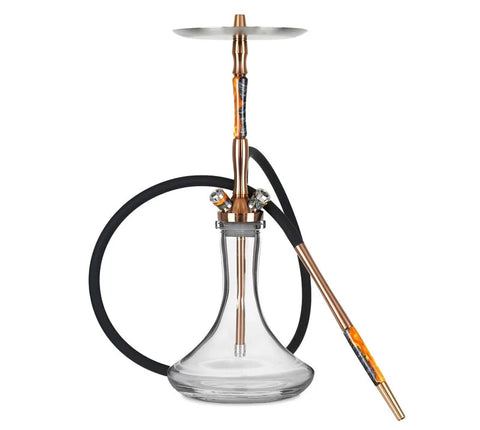 Fibonacci Copper Edition Obsidian Amber