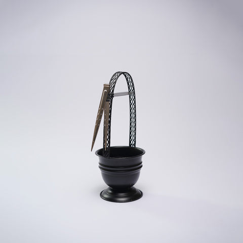 Charcoal basket carbon black Small