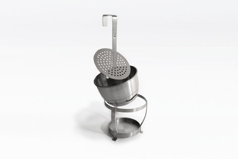 CHARCOAL BASKET MEDIUM SILVER