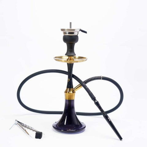 ALADIN EPOX 360 GOLD BLACK VASE
