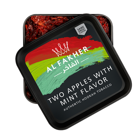 Al-Fakher Two Apple With Mint