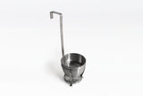 CHARCOAL BASKET MEDIUM SILVER