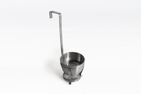 CHARCOAL BASKET MEDIUM SILVER