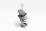 CHARCOAL BASKET MEDIUM SILVER
